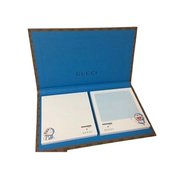 Unisex Gucci Doraemon Memo Pad Brown - Picture 3 of 5